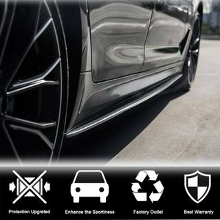 Nadstavce prahov V1 (pre M-Sport prahy, karbón) BMW rad 3 F30/F31 2012–2019 fotografia 3