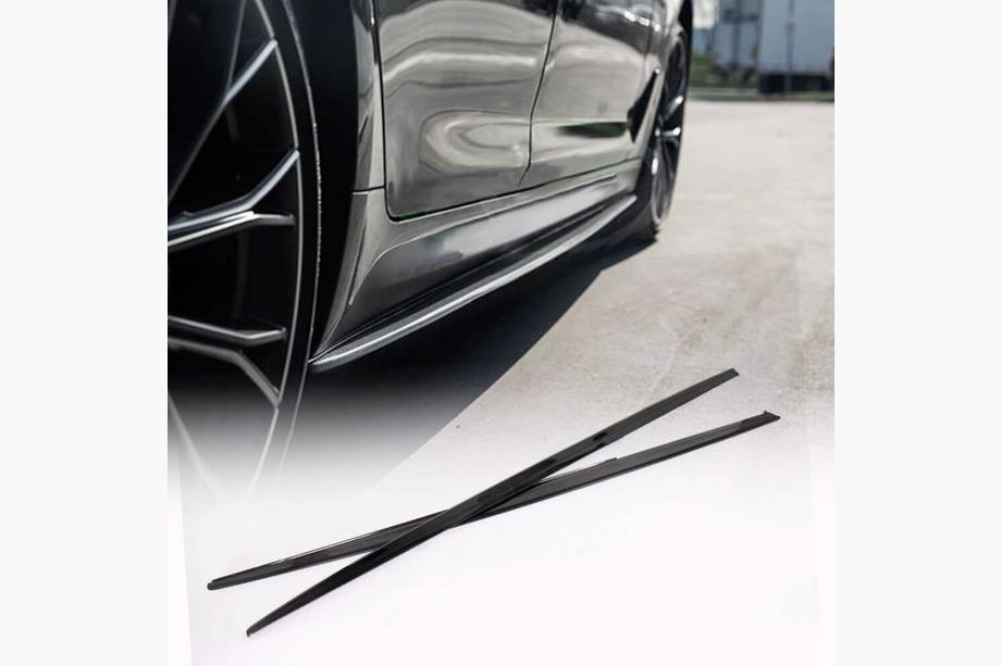 BMW rad 3 F30/F31 2012–2019 Nadstavce prahov V1 (pre M-Sport prahy, karbón) Fotografia 1