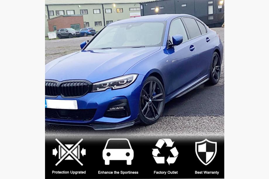 BMW 3. rad G20/G21 2018– Nadstavce prahov V4 (pre G20 M-Sport, karbón) Fotografia 10