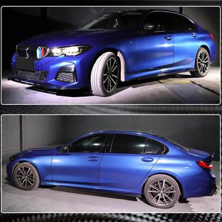Prahové nadstavce V2 (pre G20 M-Sport, karbón) BMW 3. rad G20/G21 2018– fotografia 4