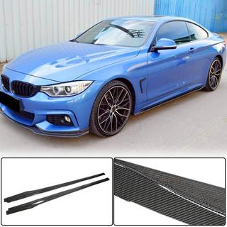 Nadstavce prahov V1 (pre F32/F33 M-Sport, karbón) BMW 4 séria F32/F33/F36 2012–2020 fotografia 1