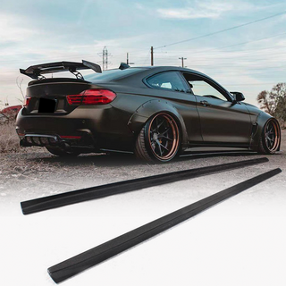 Nadstavce bočných prahov V2 (pre F32/F33 M-Sport, karbón) BMW 4 séria F32/F33/F36 2012–2020 fotografia 1
