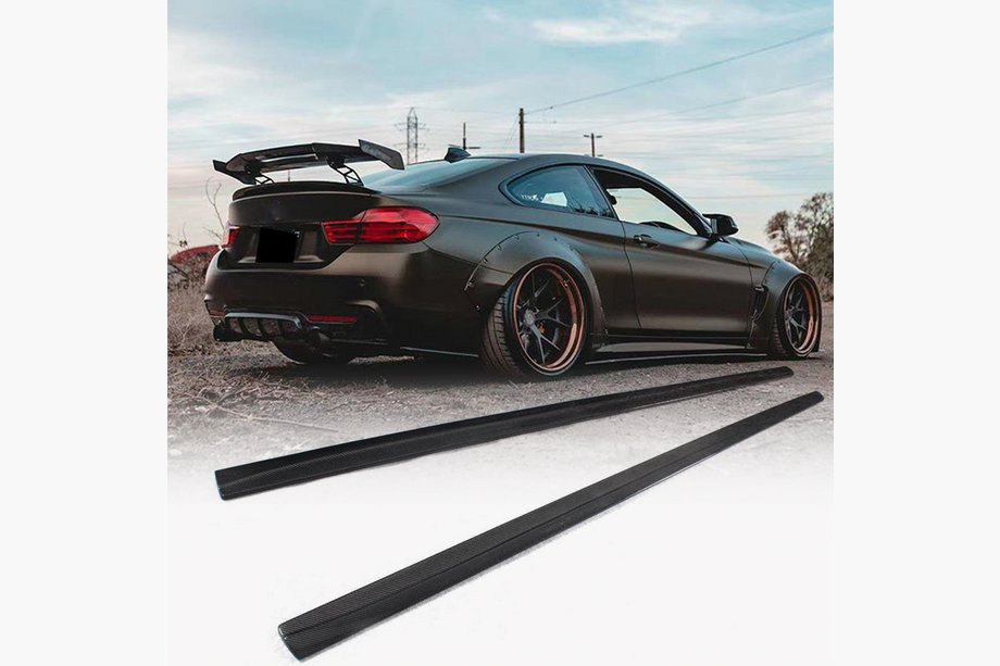 BMW 4 séria F32/F33/F36 2012–2020 Prahové nadstavce ABSV5 (pre M-Sport) Fotografia 1