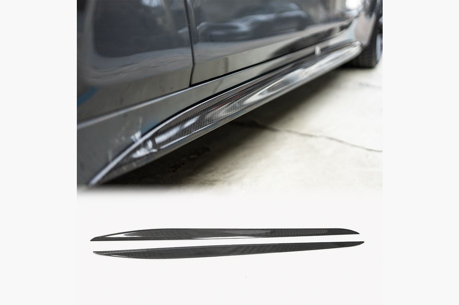 BMW 4. séria G22/23/26 2020– Predĺženia prahov V2 (pre G22/G23 M-Sport, karbón) Image