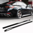 BMW 4. séria G22/23/26 2020– Nástavce prahov (pre G26, karbón) fotografia 1