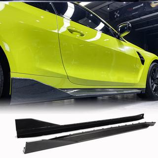 Prahové nadstavce V1 (pre G82/G83, karbón) BMW 4. séria G22/23/26 2020– fotografia 1