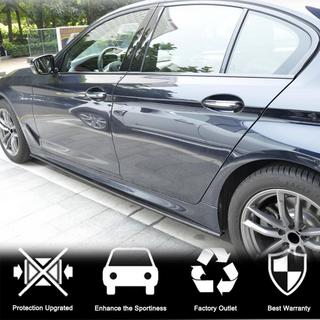 Nadstavce bočných prahov V1 (pre M-Sport/M5, karbón) BMW 5. rad G30/G31 2017–2023 fotografia 4