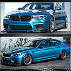 BMW 5. rad G30/G31 2017–2023 Prahové nadstavce V2 (pre M-Sport/M5, karbón) fotografia 5