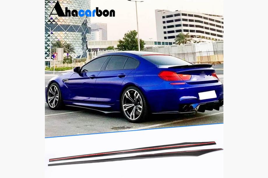 BMW 6. séria F12/F13/F06 2011–2018 Nadstavce prahov V1 (pre F06 M-Sport, karbón) Image