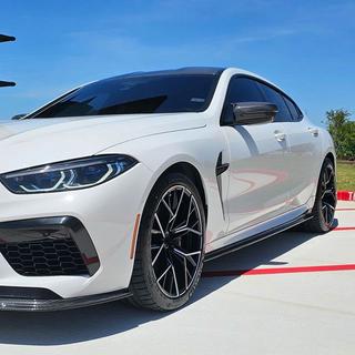 Prahové nadstavce V1 (pre G16 M-Sport/F93 M8, karbón) BMW 8. séria G14/G15/G16 2018– fotografia 2