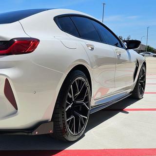 Prahové nadstavce V1 (pre G16 M-Sport/F93 M8, karbón) BMW 8. séria G14/G15/G16 2018– fotografia 3