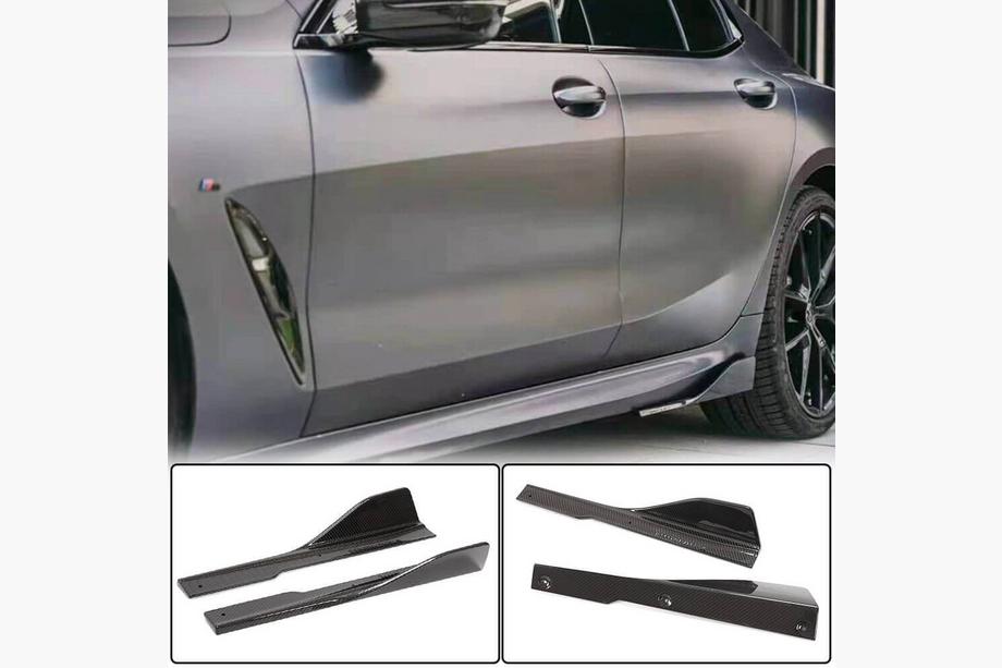 BMW 8. séria G14/G15/G16 2018– Kryty prahov V2 (pre G16 M-Sport/F93 M8, karbón) Fotografia 1