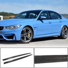 BMW rad 3 F30/F31 2012–2019 Nástavce prahov V1 (pre prahy M3, karbón) fotografia 1