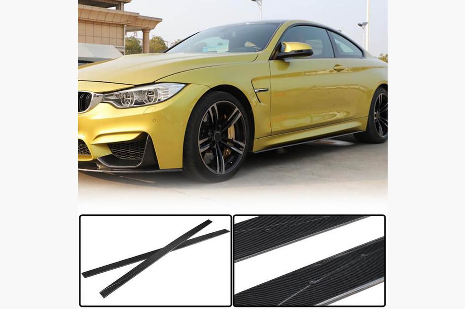 BMW 4 séria F32/F33/F36 2012–2020 Prahové nadstavce FRP V7 (pre F82) Fotografia 1