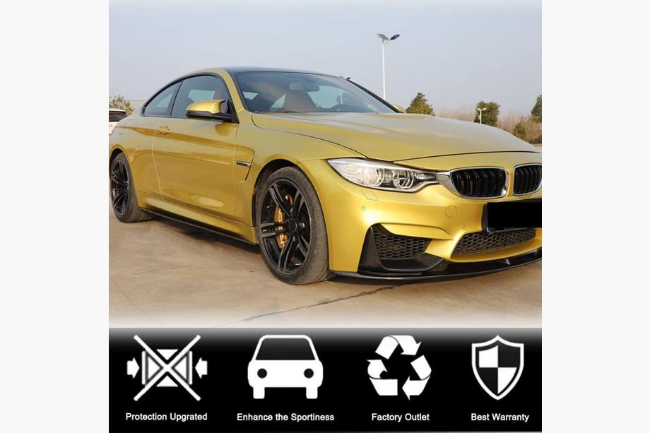 BMW 4 séria F32/F33/F36 2012–2020 Prahové nadstavce FRP V7 (pre F82) Fotografia 2