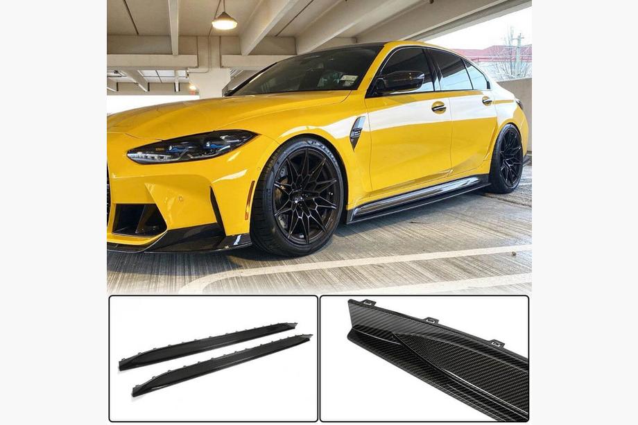 BMW 3. rad G20/G21 2018– Nadstavce prahov Carbon V5 (pre G80) Image