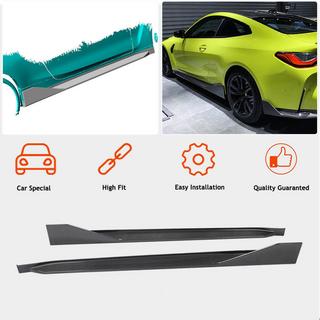 Nadstavce prahov V2 (pre G82/G83, karbón) BMW 4. séria G22/23/26 2020– fotografia 2