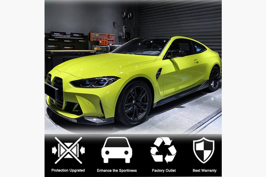 BMW 4. séria G22/23/26 2020– Nadstavce prahov V2 (pre G82/G83, karbón) Fotografia 3
