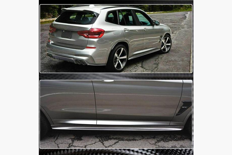 BMW X3 G01 2018– Kryty prahov Carbon V2 (pre F97/G01 M-Sport 2019-2021) Fotografia 5