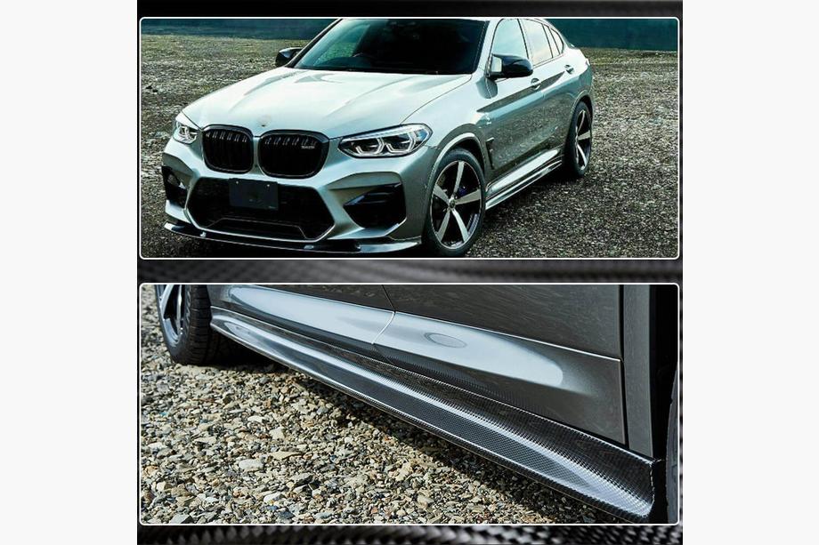 BMW X3 G01 2018– Kryty prahov Carbon V2 (pre F97/G01 M-Sport 2019-2021) Fotografia 6