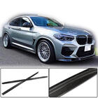 BMW X4 G02 2018– Nástavce prahov (pre F98/G02 M-Sport, karbón) fotografia 2