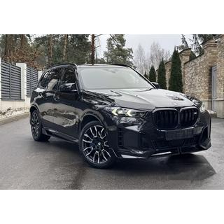 Prahové nástavce V3 (Lesklá čierna) BMW X5 G05 2019–2026 fotografia 1