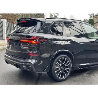 Prahové nástavce V3 (Lesklá čierna) BMW X5 G05 2019–2026 fotografia 3