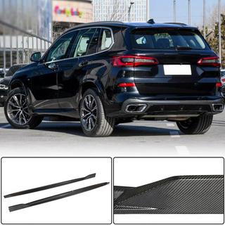 Karbónové kryty prahov V2 (pravý karbón) BMW X5 G05 2019–2026 fotografia 1