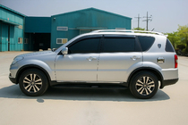 SsangYong Rexton I 2001–2017 Vonkajšie okenné lišty (4 ks, nerez) OmsaLine – talianska nehrdzavejúca oceľ fotografia 3
