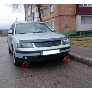 Hmlové svetlá (1997-2000, s LED žiarovkami) Volkswagen Passat B5 1997–2005 fotografia 3