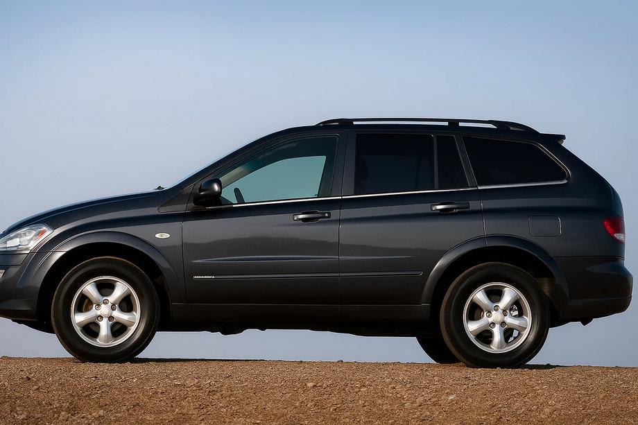 SsangYong Kyron 2005–2014 Vonkajšie okenné lišty (6 ks, nerez) Image