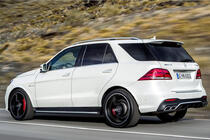 Mercedes GLE/ML class W166 2011–2018 Bodykit GLE63 AMG (so zadným nárazníkom) fotografia 4
