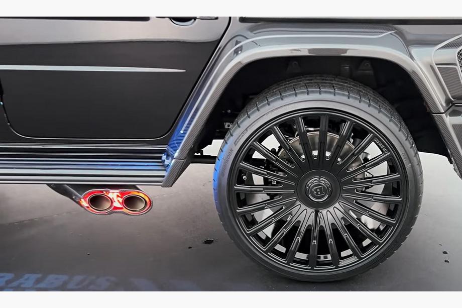 Mercedes G class W465 2025– Koncovky výfuku BRB Carbon (2 ks) Image