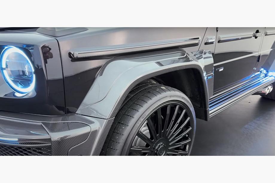 Mercedes G class W465 2025– Lišty BRB Carbon (10 ks) Fotografia 1