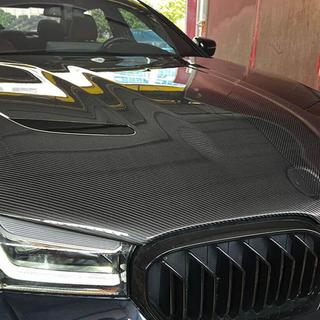 Kapota (F90-štýl, karbón) BMW 5. rad G30/G31 2017–2023 fotografia 1