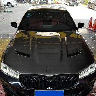 Kapota (F90-štýl, karbón) BMW 5. rad G30/G31 2017–2023 fotografia 2