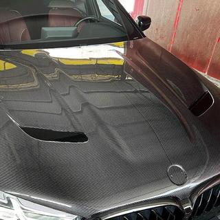 Kapota (F90-štýl, karbón) BMW 5. rad G30/G31 2017–2023 fotografia 3