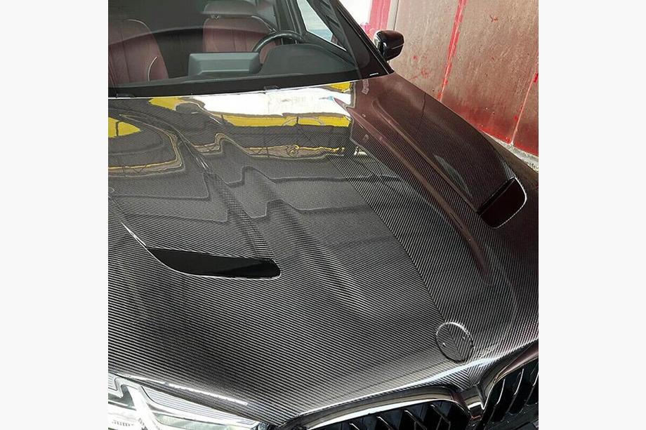 BMW 5. rad G30/G31 2017–2023 Kapota (F90-štýl, karbón) Fotografia 3