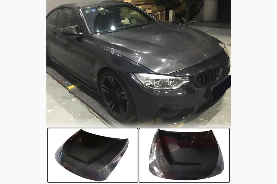 BMW 4 séria F32/F33/F36 2012–2020 Kapota V1 (Carbon) Image