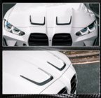 BMW 3. rad G20/G21 2018– Lišty na kapotu (pre G80, karbón) fotografia 5