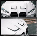 BMW 4. séria G22/23/26 2020– Karbonový kryt pod kapotu (2021+) fotografia 5