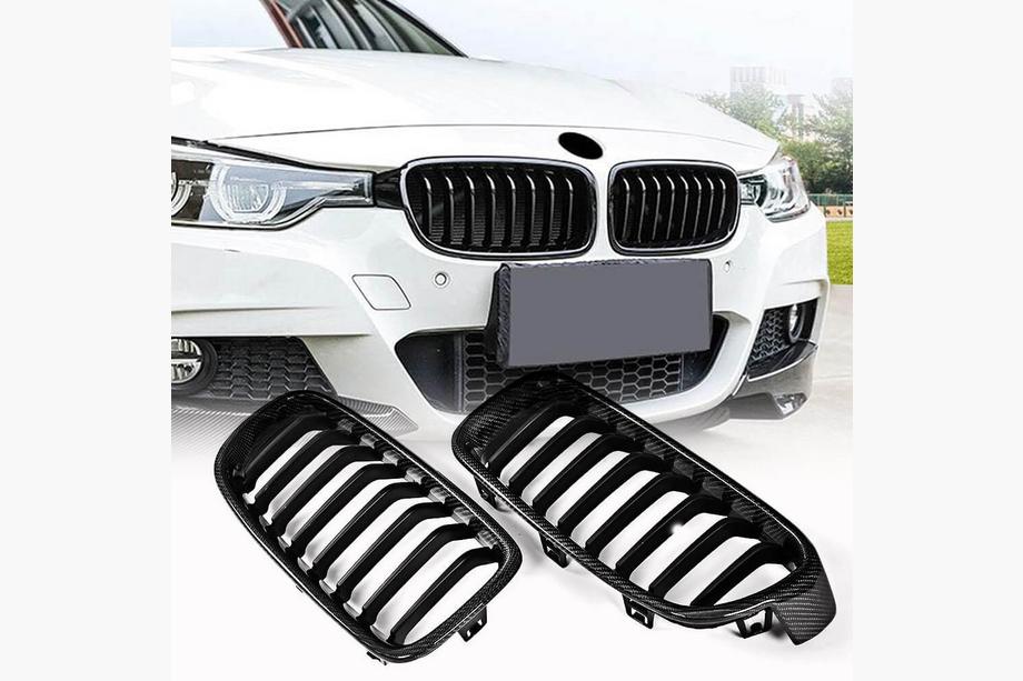 BMW rad 3 F30/F31 2012–2019 Obličkové mriežky 1 Bar (karbón) Fotografia 1
