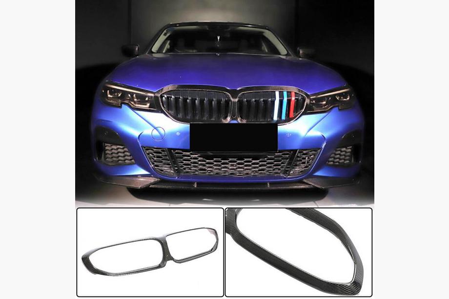 BMW 3. rad G20/G21 2018– Rámik prednej masky (2018-2022, karbón) Image