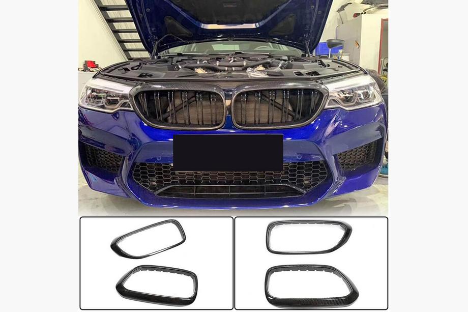 BMW 5. rad G30/G31 2017–2023 Rámček masky chladiča (2017-2020, karbón) Image