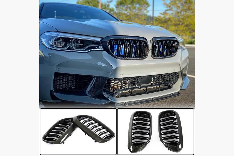 BMW 5. rad G30/G31 2017–2023 Obličkové mriežky M-Look V1 (2017-2020, Karbón) Image