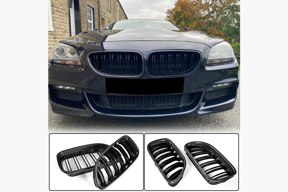 BMW 6. séria F12/F13/F06 2011–2018 M-Look obličkové mriežky (karbón) Image