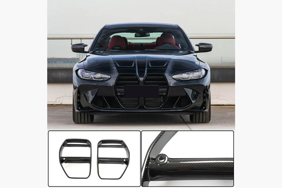 BMW 4. séria G22/23/26 2020– V3 nasávacie otvory (pre G82/G83, karbón) Fotografia 1