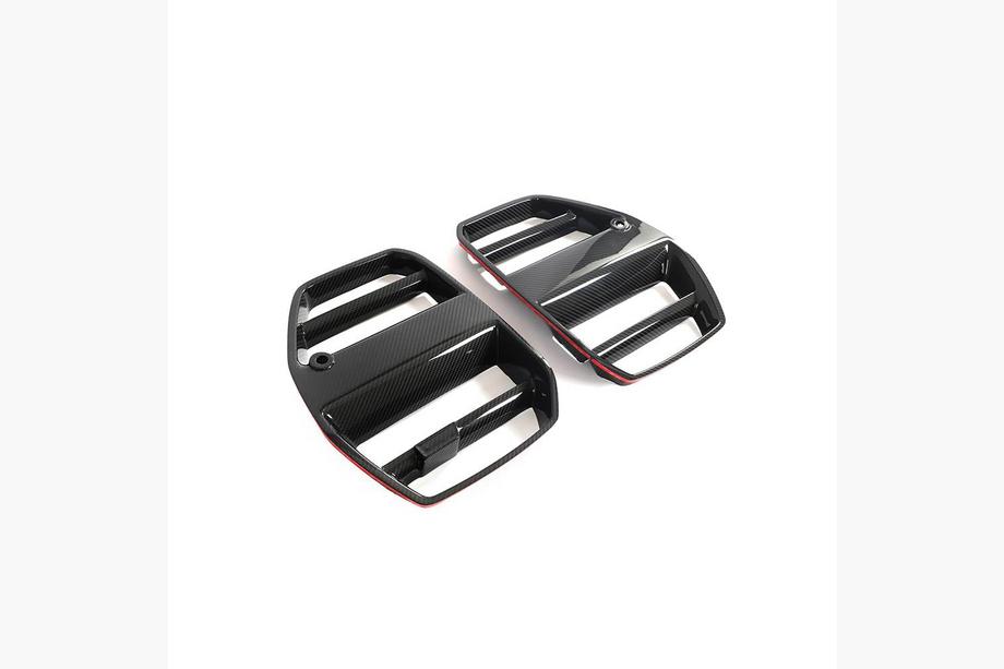 BMW 4. séria G22/23/26 2020– FRP V6 predné obličky (pre G82/G83 2021+ bez ACC) Fotografia 5