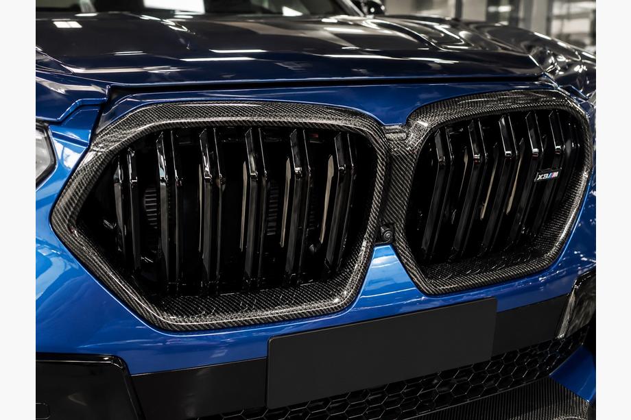 BMW X6 G06 2019–2027 Obličkové mriežky M-Look (2018-2022, karbón) Image