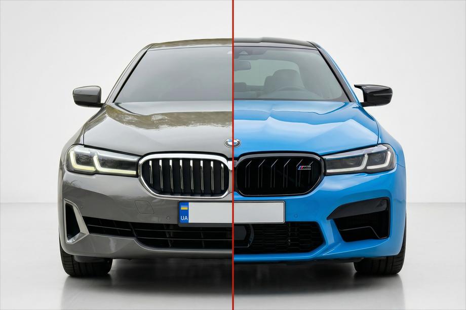 BMW 5. rad G30/G31 2017–2023 M5 F90 bodykit sada (pre 2021+) Image